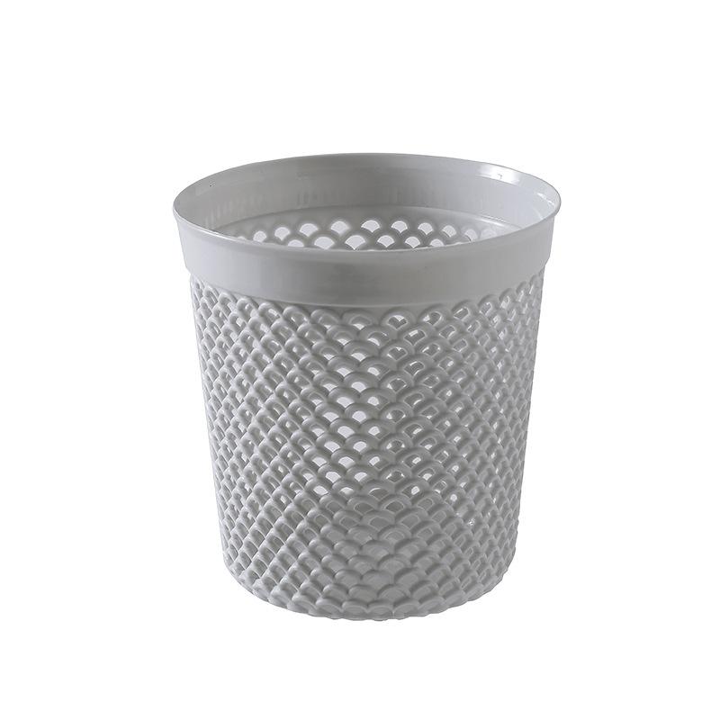 Stiftehalter, Schreibtisch-Aufbewahrungsbox, Make-up-Pinselhalter, Make-up-Organizer, Schreibwarenständer, Pinseletui, Schulbürobedarf grau