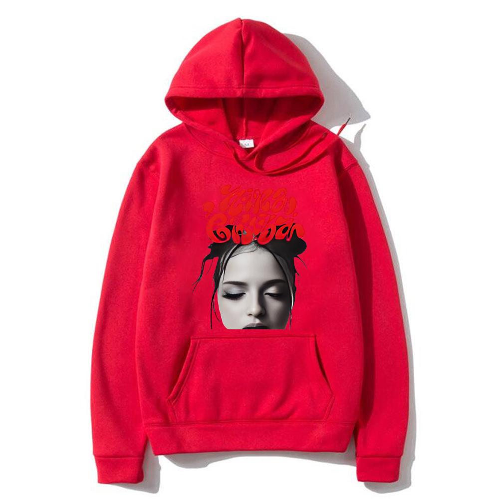 Nina Chuba 2025 Mode Bedruckter Hoodie Herren Damen Bekleidung Hip Hop Streetwear Fleece Pullover Langarm Vintage Sweatshirt S