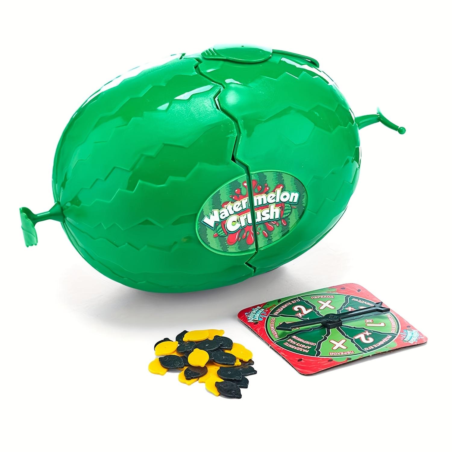 Wassermelonen-Crush-Spiel, Seltsames Zeug Zerbrich die Wassermelone nicht Lustiges Wassermelonen-Spiel für Kinder und Erwachsene, Authentisches Streich-Brettspiel Exploding Watermelon