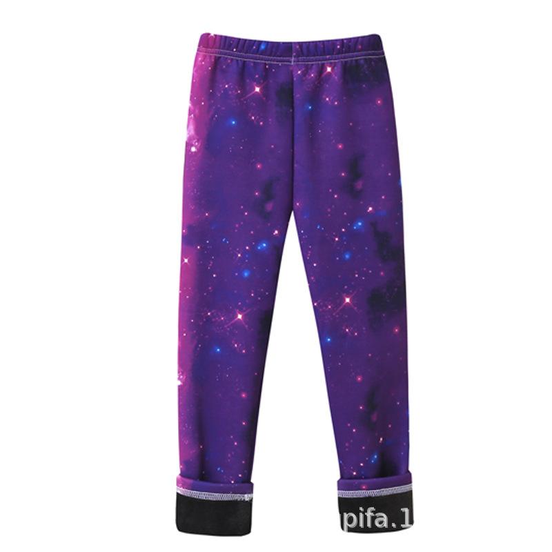 Mädchen Samtleggings Dünner Samt für Frühling Herbst Kleidung Kinder Milchseide Hosen Kinder Warme Hosen Mädchen 160cm blue