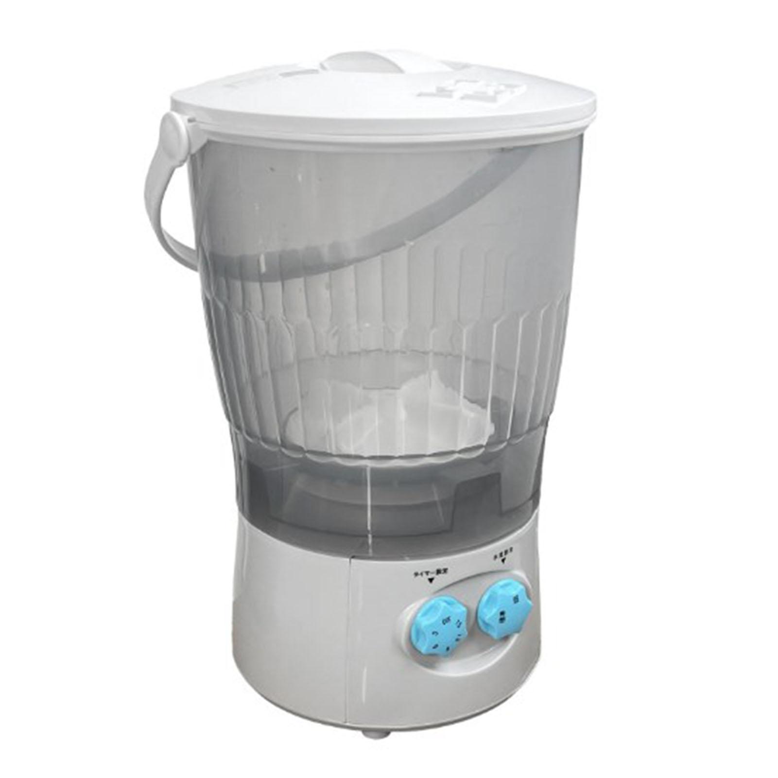 Mini-Waschmaschine, 85 W, 10 l, 2 Modi, 15-Minuten-Timer, Mini-Waschtrockner für Unterwäsche, Socken, Kleinkinder