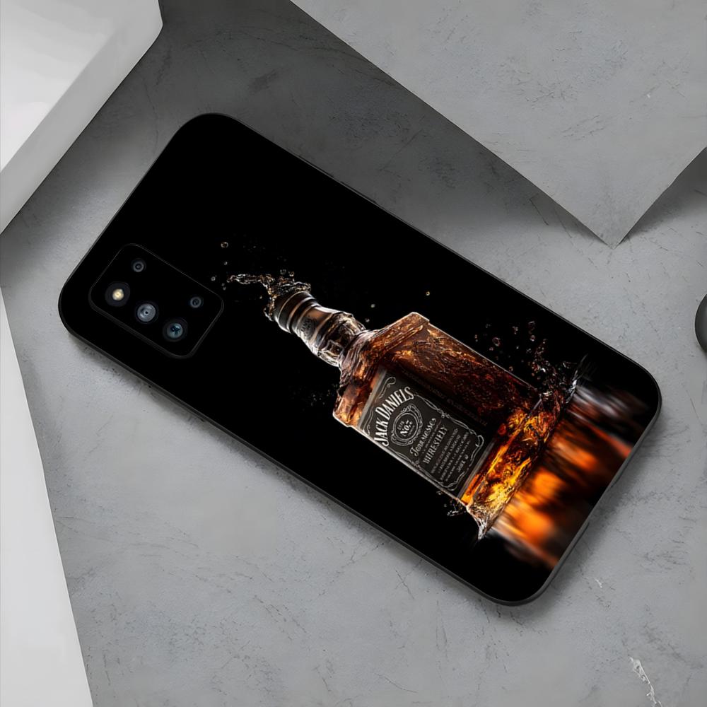 Jack Retro DaNiels Whisky Handyhülle Für Samsung S26 S25 Edge S24 S23 S22 S21 S20 Ultra Plus Fe Galaxy Silikon Hülle Galaxy S22 Ultra 5G