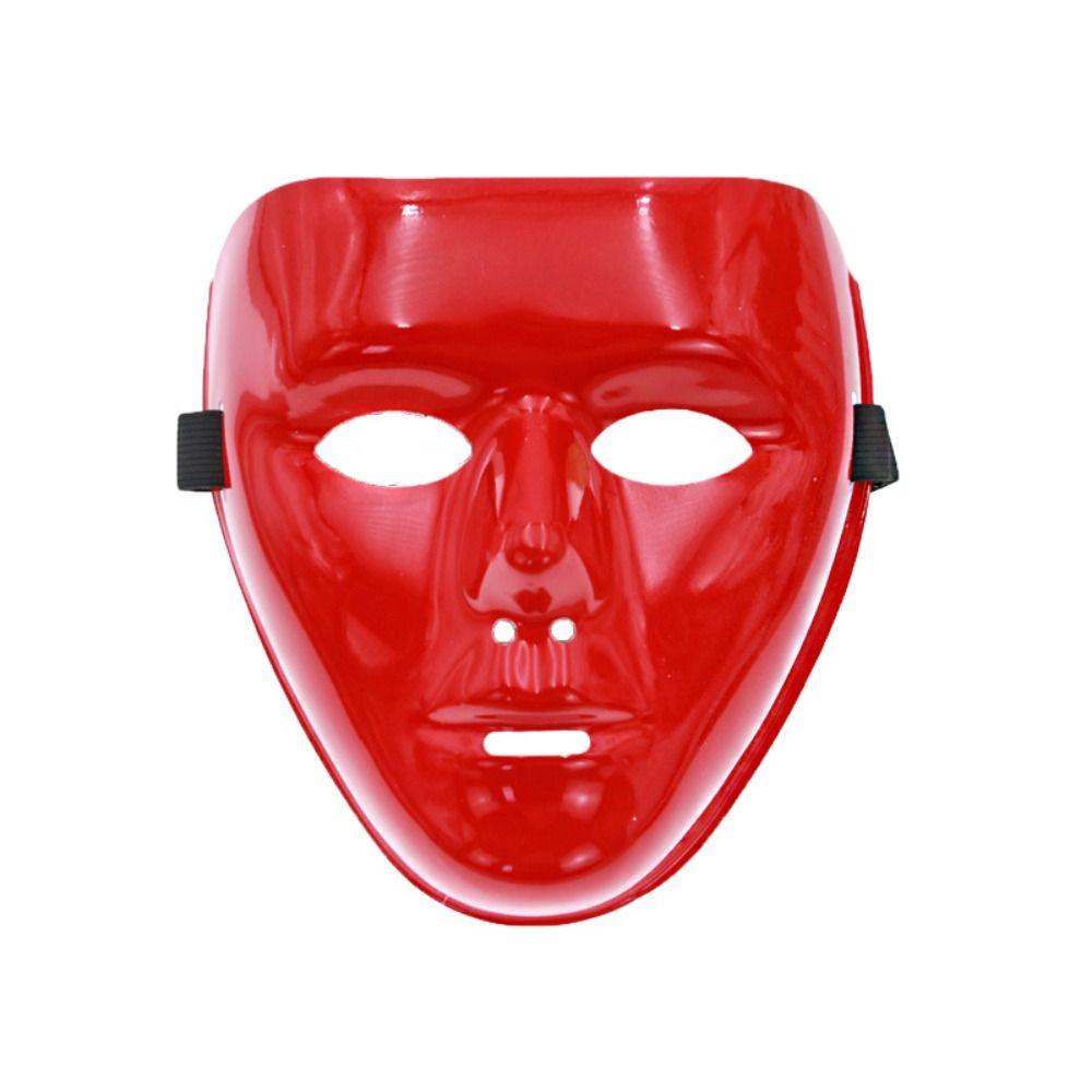 Phantomtänzer Maske Karneval Kostüm Requisiten Foto Requisite Abschlussball Party Zubehör Vollgesichtsmaske Party Cosplay Requisiten Halloween Masken rot