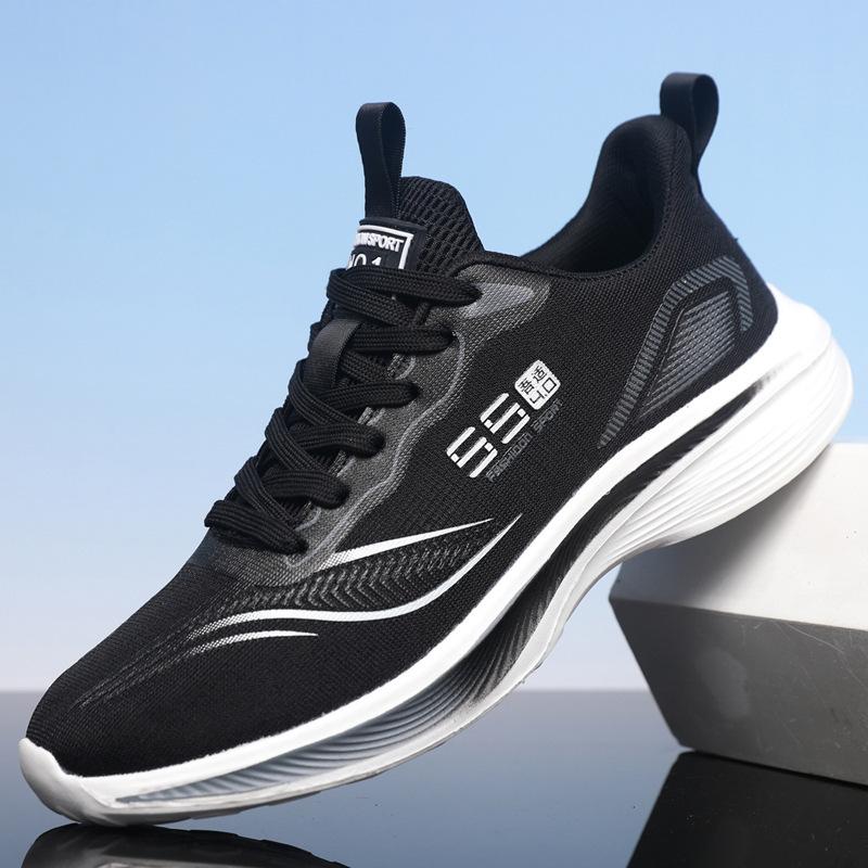 Ultraleichte Laufschuhe für Damen und Herren, Geruchshemmende Schuhe, Atmungsaktive Dynamische Schuhe, Stoßdämpfende Leichte Freizeit-Laufschuhe 40