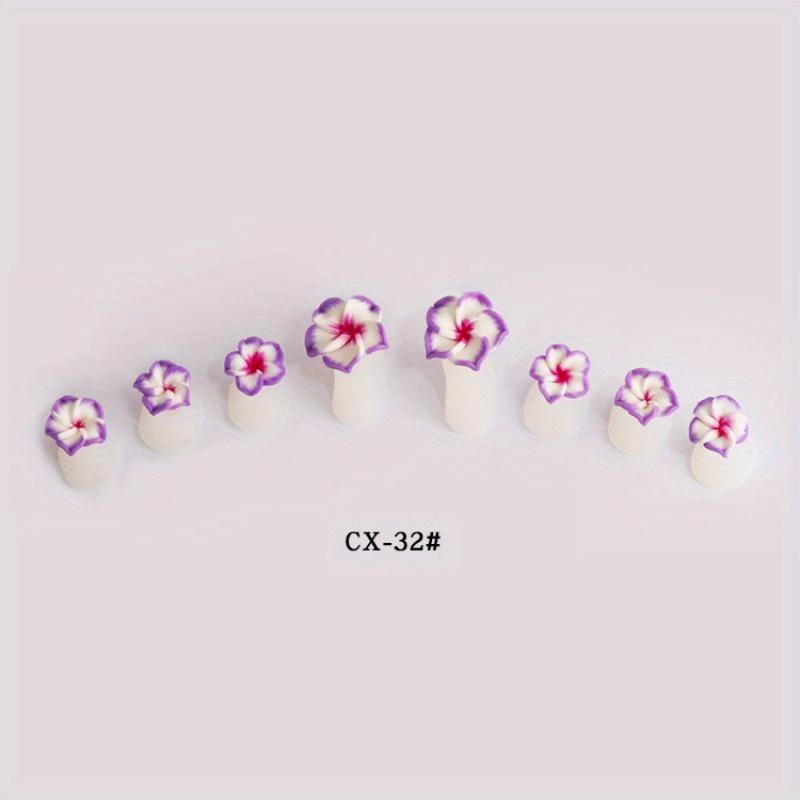 8 teile/beutel Blume Weiche Silikon Zehentrenner Fuß Finger Teiler Separator Flexible Finger Toe Spacer Trennung Werkzeug