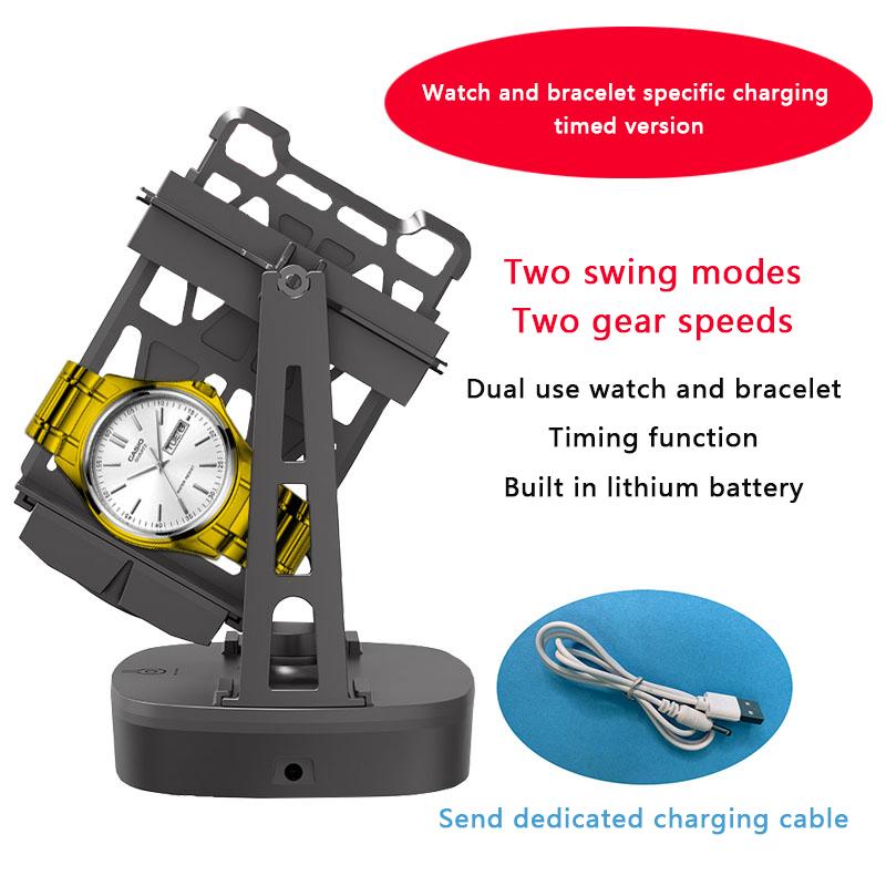Automatischer Uhrenbeweger, Selbstaufzugsgerät, Uhren, mechanischer Aufzieher, kleiner Uhrenschüttler, mechanisches Uhrenaufzugsgerät