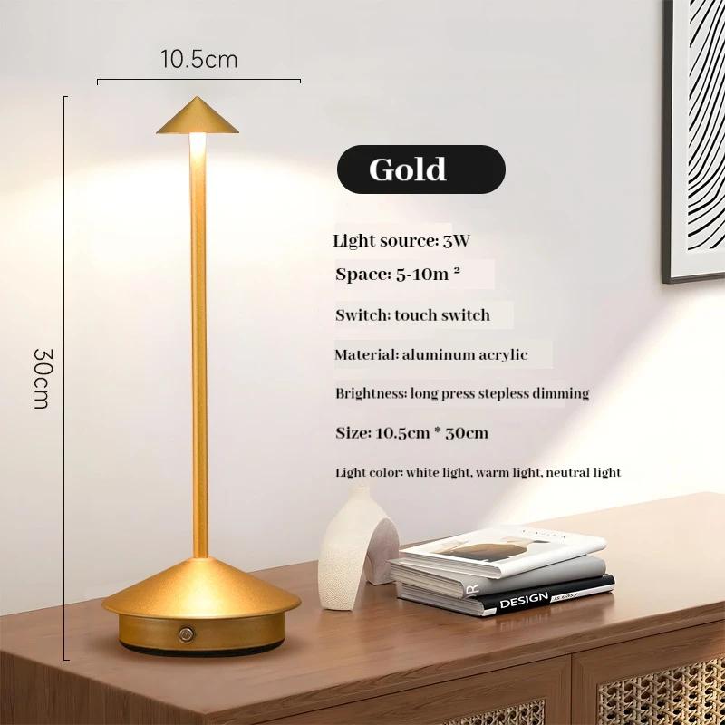 Typ-C Wiederaufladbare Tisch Lampe Kreative Esszimmer Touch Led Hotel Bar Kaffee Pina Tisch Lampe Lampada Da Tavolo Dekorative schreibtisch Lampe changeable