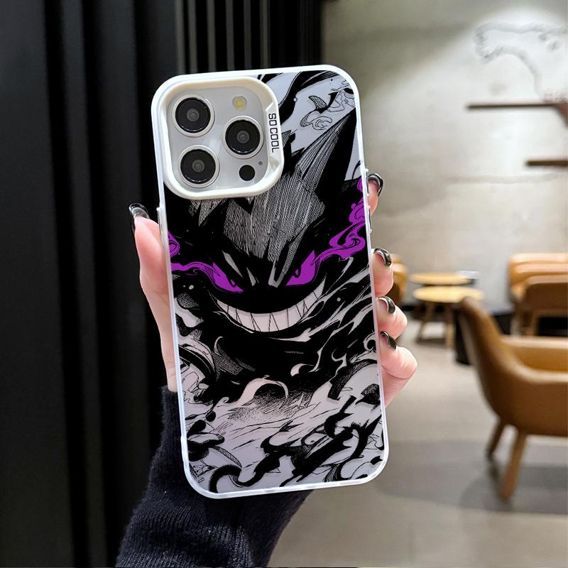 P-Pokemon Gengar NEUE PC Harte Handyhülle für iPhone 17 Air 16 15 11 12 14 13 Pro Max XS X XR Plus 8 7 SE 2020 Stoßfeste Hülle For iPhone 17 Air