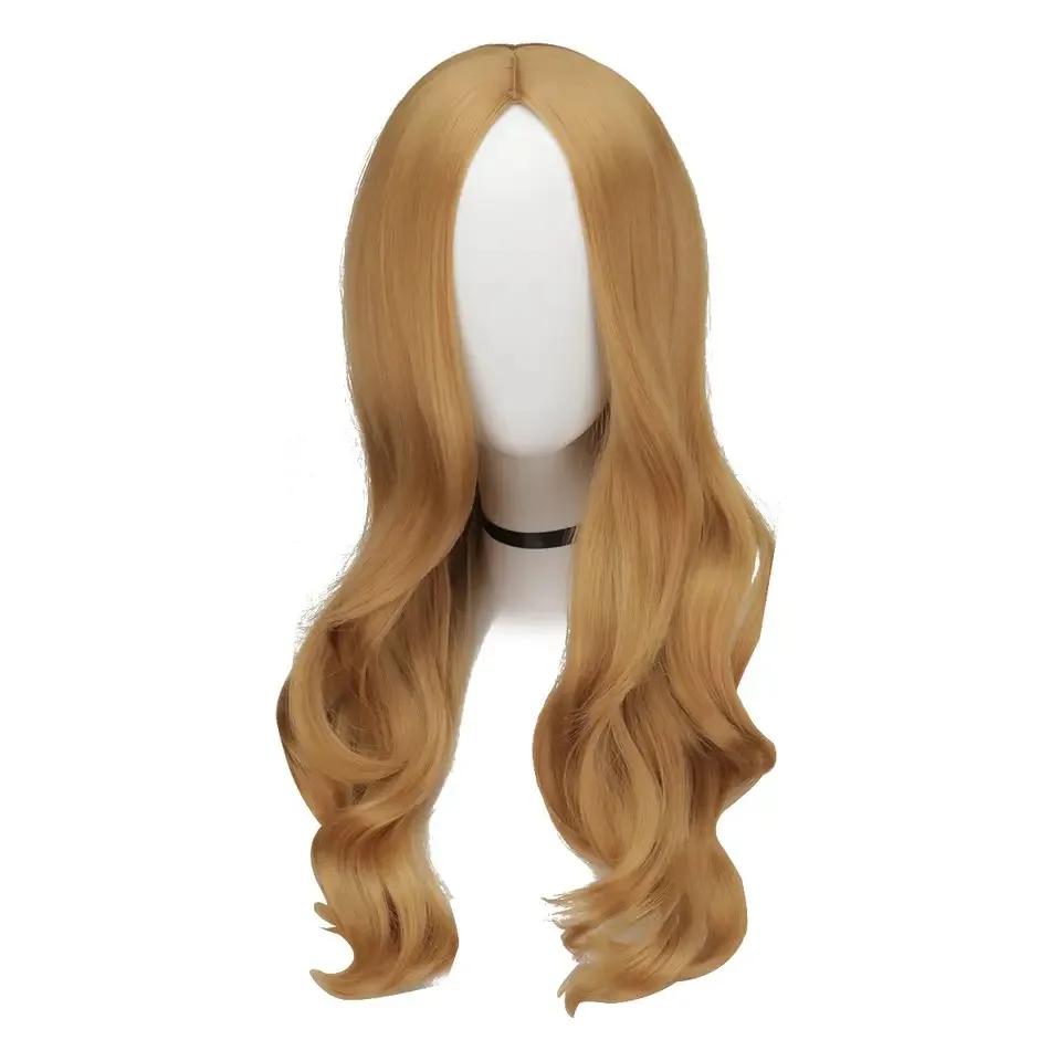 MEGAN Cosplay-Kleid für Kinder, Mädchen und Frauen, KI-Puppen-Roboter, Megan-Kleider-Uniform, MEGAN Cosplay-Kostüm für Mädchen und Erwachsene, Halloween-Kostüm one size gold
