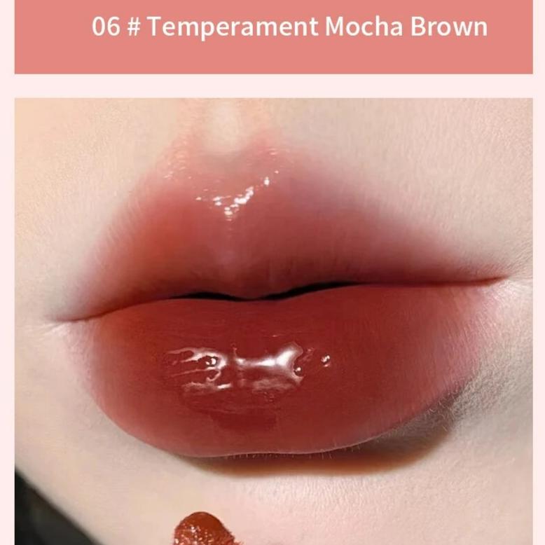 Lipgloss Antihaft-Cup-Lippenstift Langanhaltender, wasserfester, feuchtigkeitsspendender Lippenstift Lip Glaze Lippen-Make-up