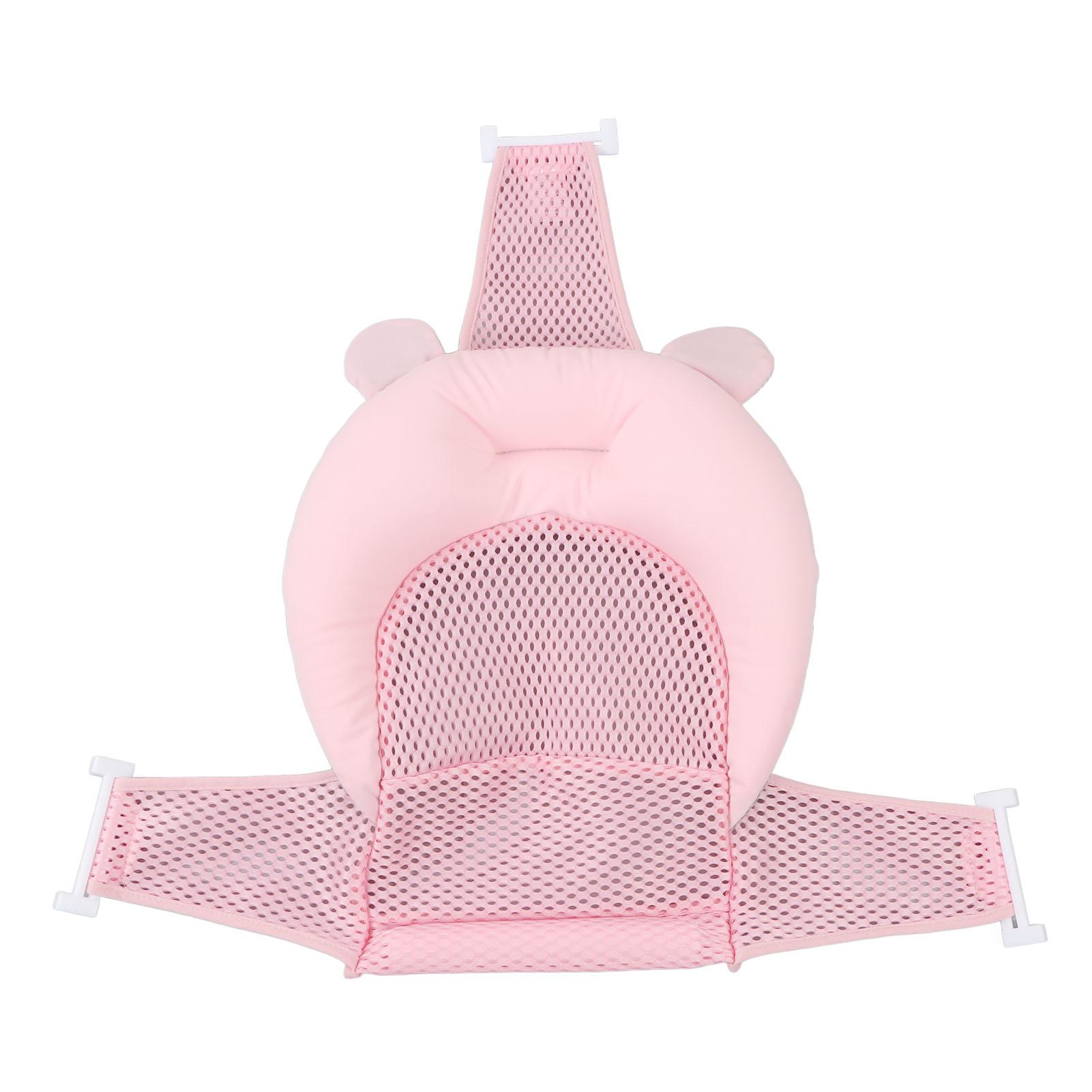 Baby Badewanne Sitzkissen Komfortable Weiche Mesh Einstellbare Sicherheit Baby Badewanne Kissen Unterstützung Matte für