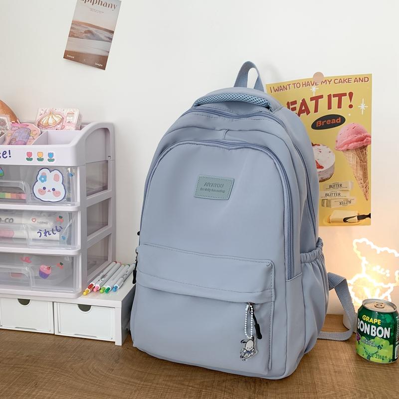 Schultasche Mädchen Rucksack Große Kapazität Rucksack Student blau