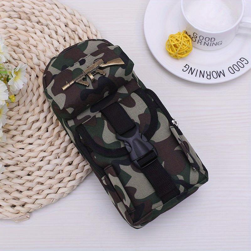 Mini Camouflage Federmäppchen Schreibwaren Aufbewahrungstasche Militär Rucksack Stifteetui Bleistifttasche Stifttasche