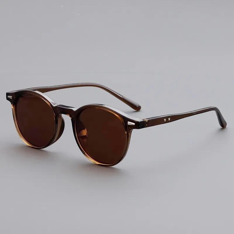 Neue Vintage Runde Sonnenbrille Damen Herren Marke Runde Sonnenbrille Weiblich Oval Brillen Oculos De Sol für Männlich Weiblich Brillen MULTI