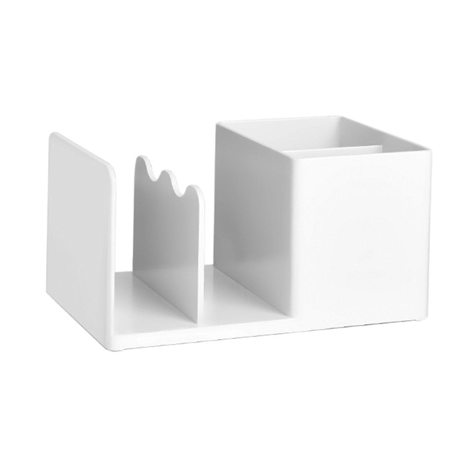 Buchstützen Stifthalter Schreibtisch Aufbewahrungsbox Zarte Büroartikel Schreibtischorganizer für Schreibtisch Stift Buch