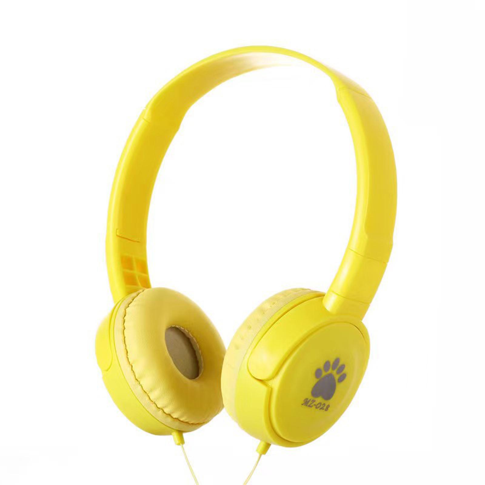 3,5 mm kabelgebundene Over-Ear-Kopfhörer, tragbare Musik-Kopfhörer für Kinder, MP4, MP3, Smartphones, Laptops