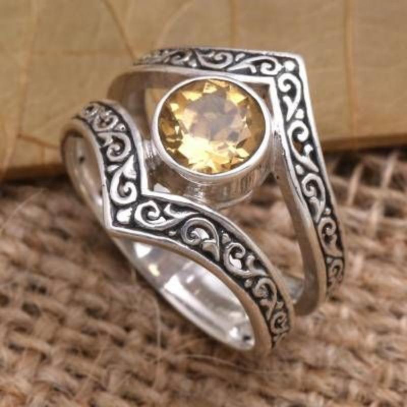 Luxus Ring Damen Ring Vintage Damen Ring No. 9