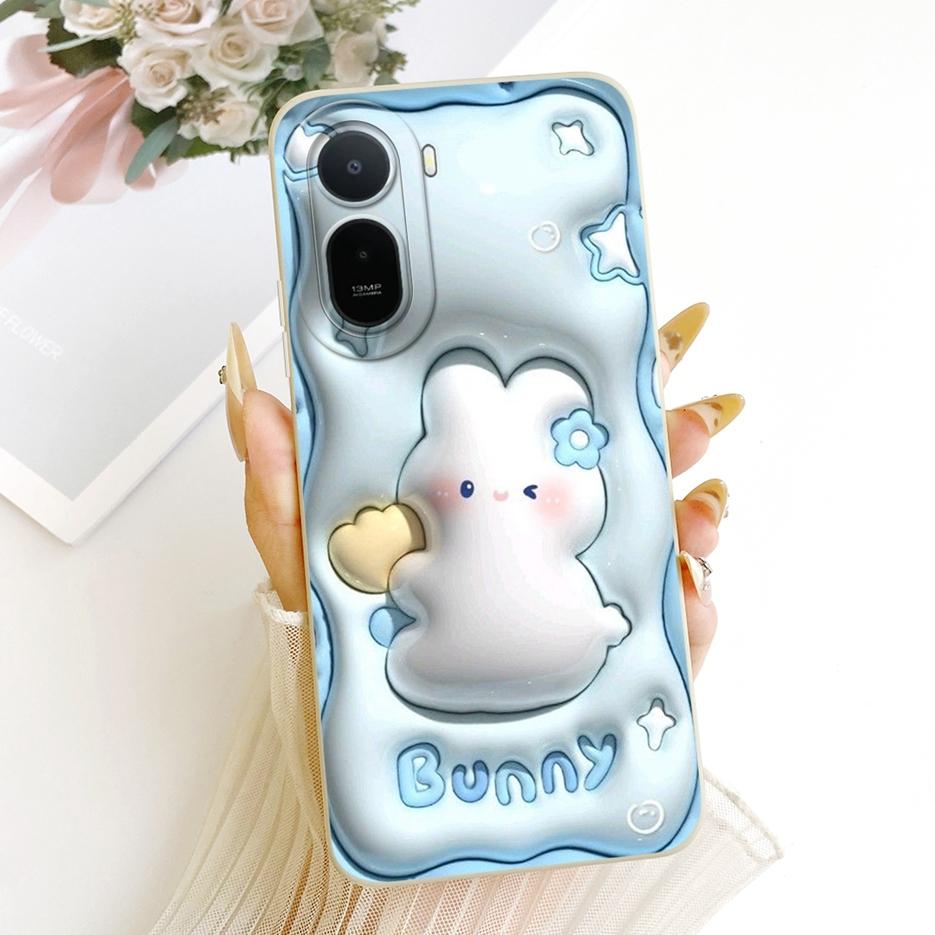 Für Xiaomi Redmi A7 Pro 4G Hülle Luxuriös Bemalte Blumen Hülle Weiche TPU Handyhülle Für Xiaomi Poco C85x PocoC85x Redmi A7 Pro Taschen Xiaomi Poco C85x