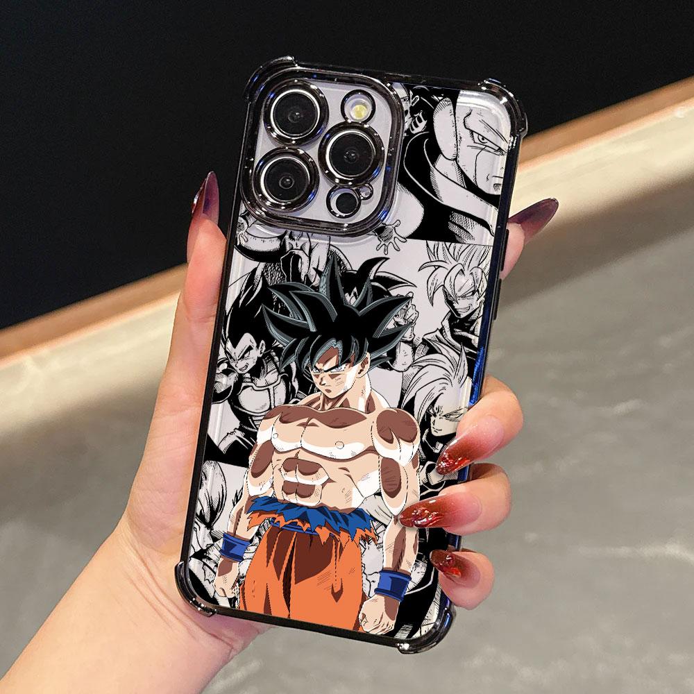 Goku Anime Dragons Balls Weiche Hülle Für iPhone 17 Pro 16 15 14 13 12 11 Pro Max Hülle 17 Plus 17E 16E 17Air Silikon Handyhülle iPhone 13 Pro
