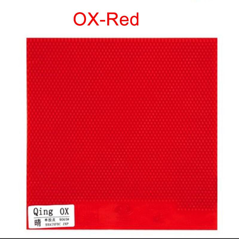 YINHE QING / Qing WEICHE Pips-lange YINHE Tischtennis Gummi Original Galaxy LANGE PIPS Ping Pong Deckblatt OX/schwamm Red OX