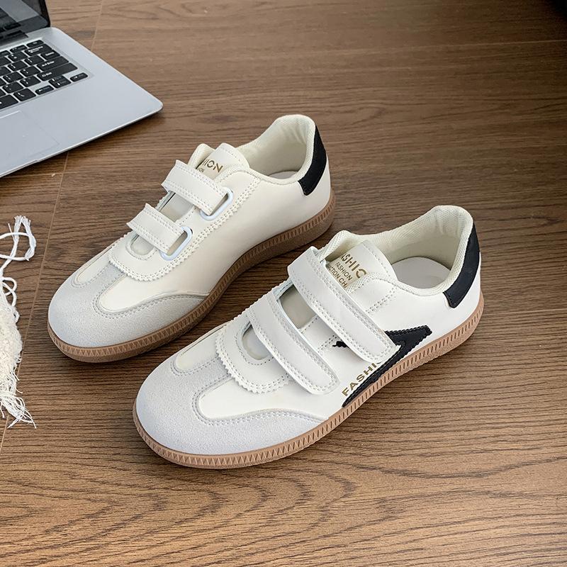 Klettverschluss Forrest Gump Schuhe Damen Herbst Board Schuhe Lässig De Training Weiße Schuhe 39 weiß