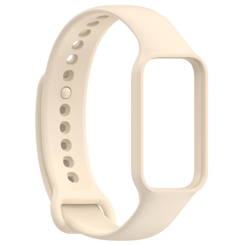 Silikon-Armband für Redmi Smart Band 2 Armband Armband für Xiaomi Band 8 Active For Redmi Band 2 elfenbein