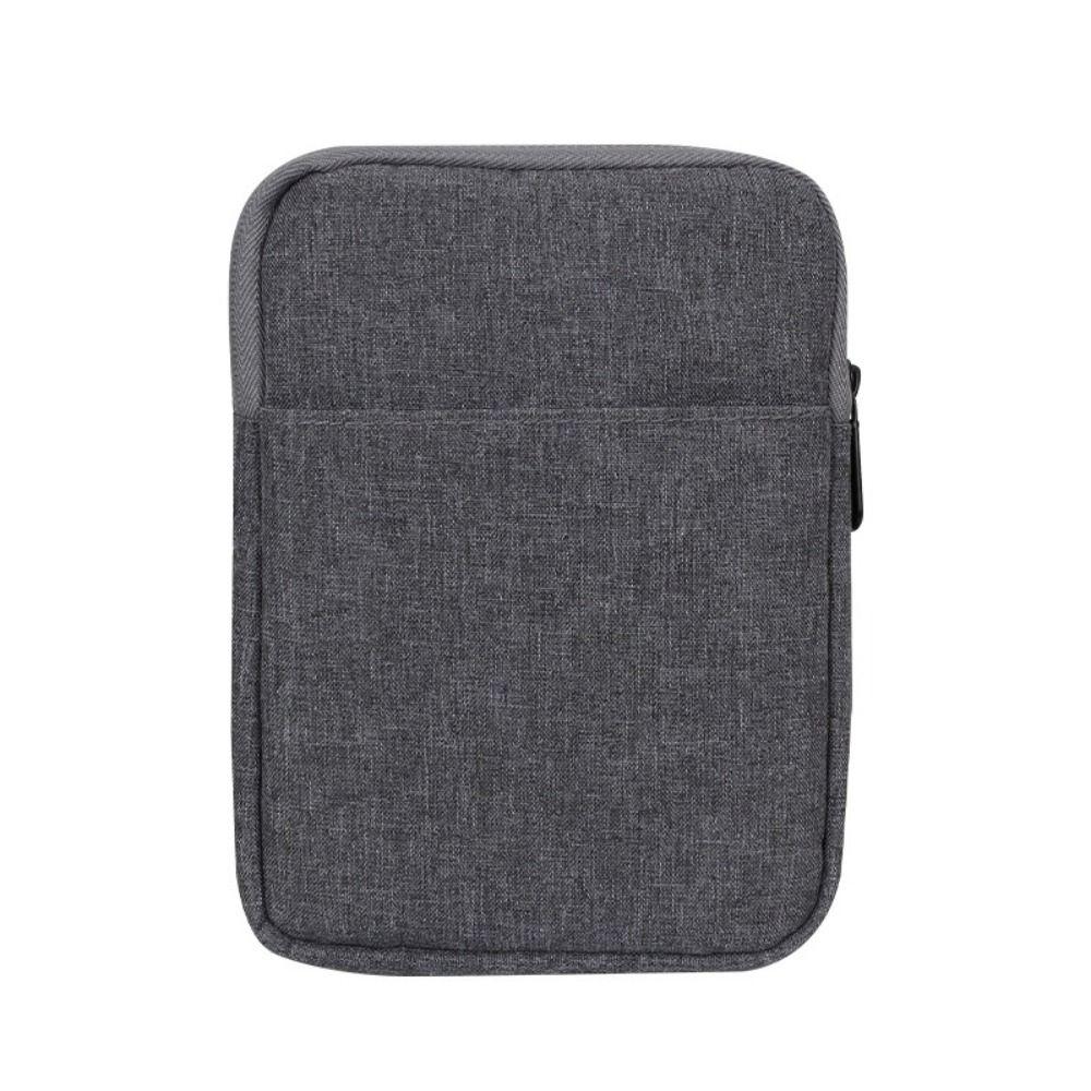 Wasserdichte 6-7 Zoll E-Reader-Hülle, kratzfeste Paperwhite-Abdeckung für Kindle/Boox/Kobo Travel Dark Grey