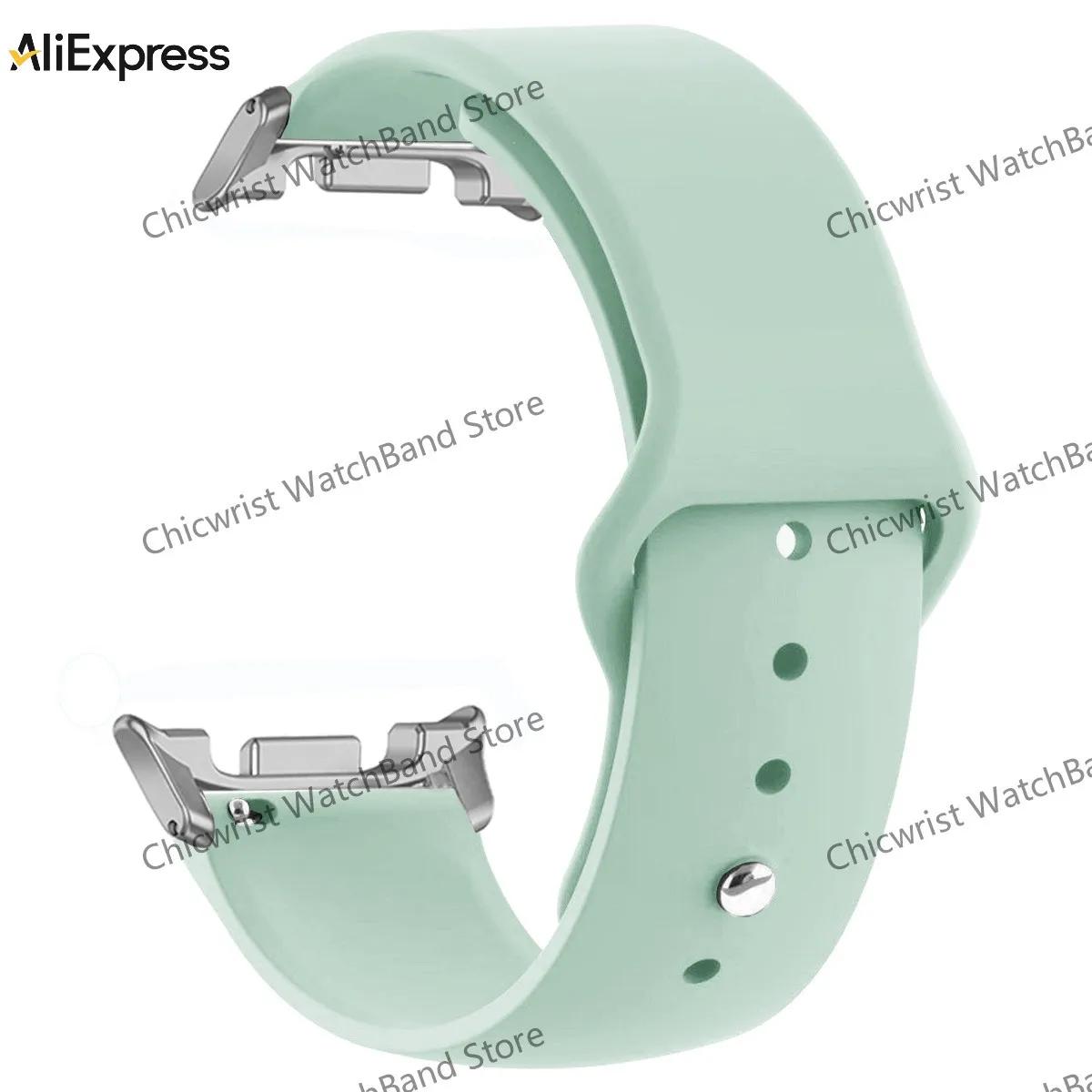 Für Samsung Watch 8 Armband Silikon Weich Galaxy Watch 8 Classic Uhrenarmband Ersatz Damen Herren Kein Spalt Galaxy Watch 8 Correa Galaxy Watch 8 40mm