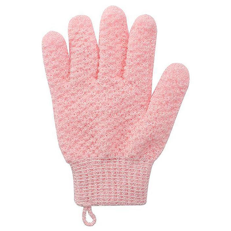 1 Stücke Bad Für Peeling Peeling Handschuhe Dusche Peeling Handschuhe Massage Körper Peeling rosa