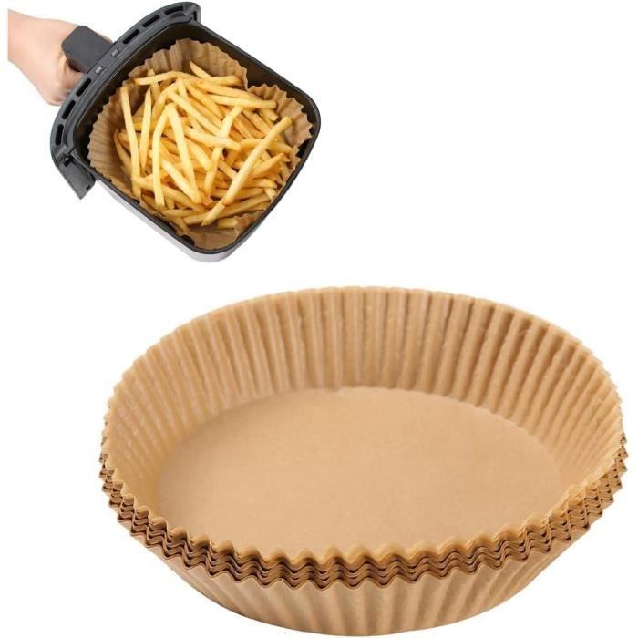 Backpapier - 50 Stück - Sulfuriert - Einweg - Für Air Fryer