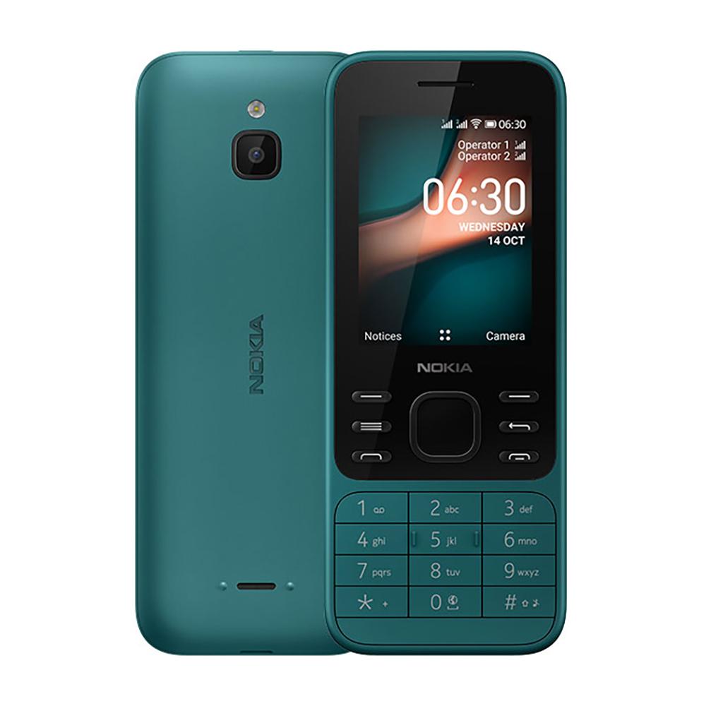 Überholtes Nokia Original Nokia 6300 4G (2021) LTE 4G Mobiltelefon mit einzelner 1/2 SIM No charger grün