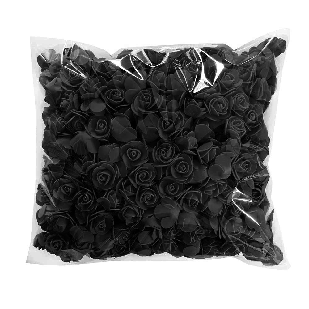 50 Stück Schaumrosen, Simulationsrosen, künstliche Blumen, Heimdekoration, Girlande, Hochzeit, dekorative Blumen, Valentinstag, DIY-Geschenke 50pcs/bag