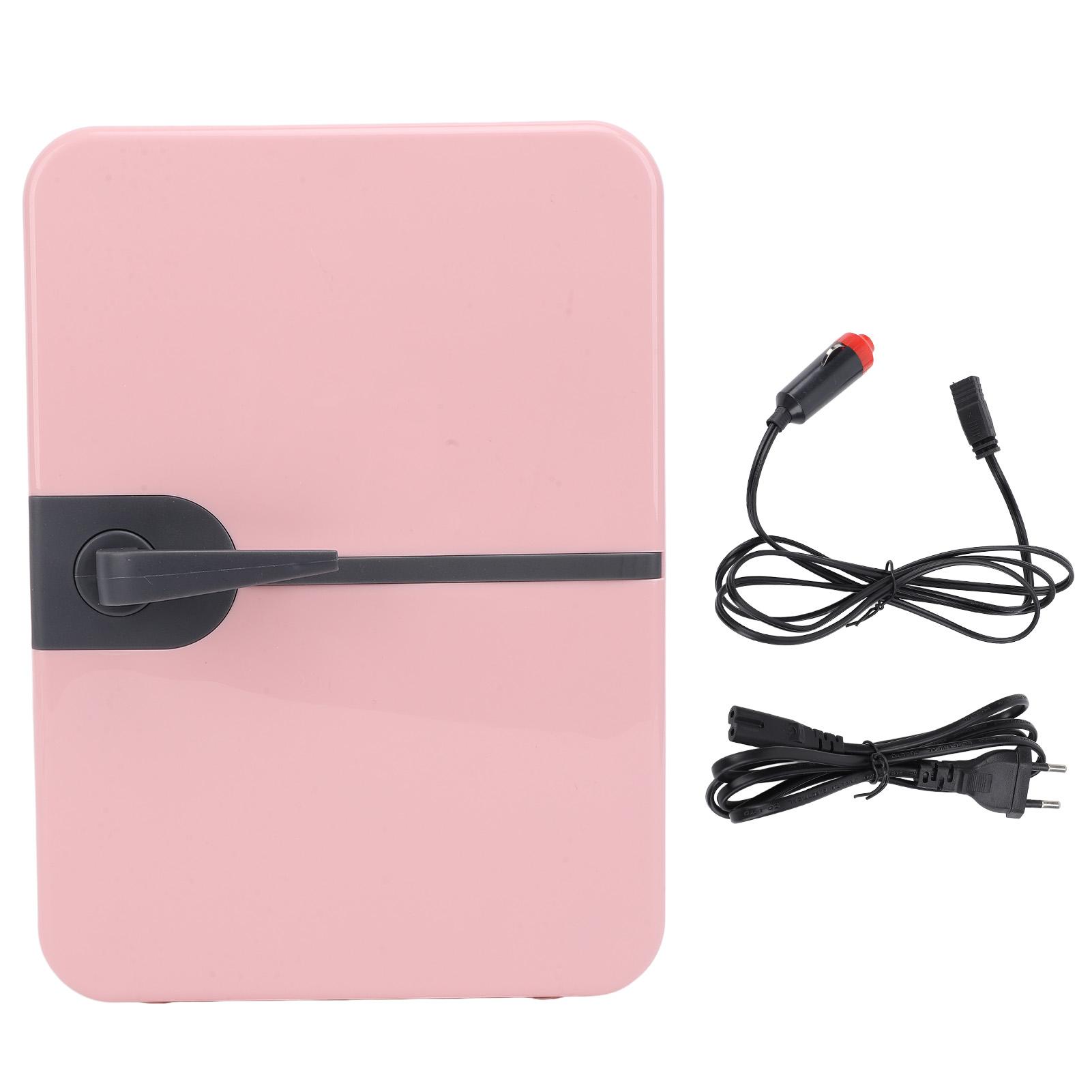 Mini-Kühlschrank für den Heim- und Autogebrauch 6L Tragbarer elektrischer Kühler-Wärmer-Kühlschrank mit Griff für