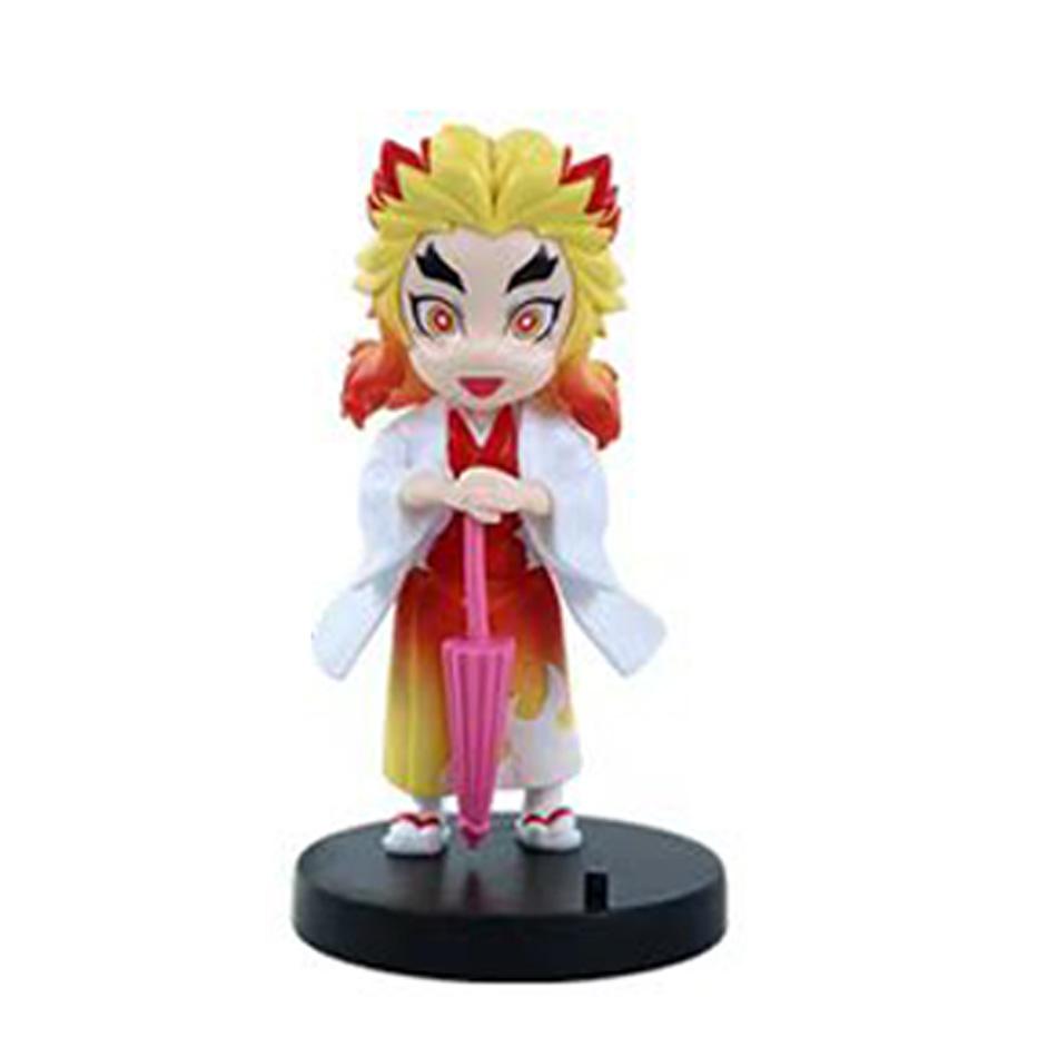 Neuester Stil Dämonentöter Blind Box Figur Pflaumenregen Serie Kochou Shinobu Tomioka Giyuu Kanroji Mitsuri Mystery Box Spielzeug Langlebiges Geschenk white