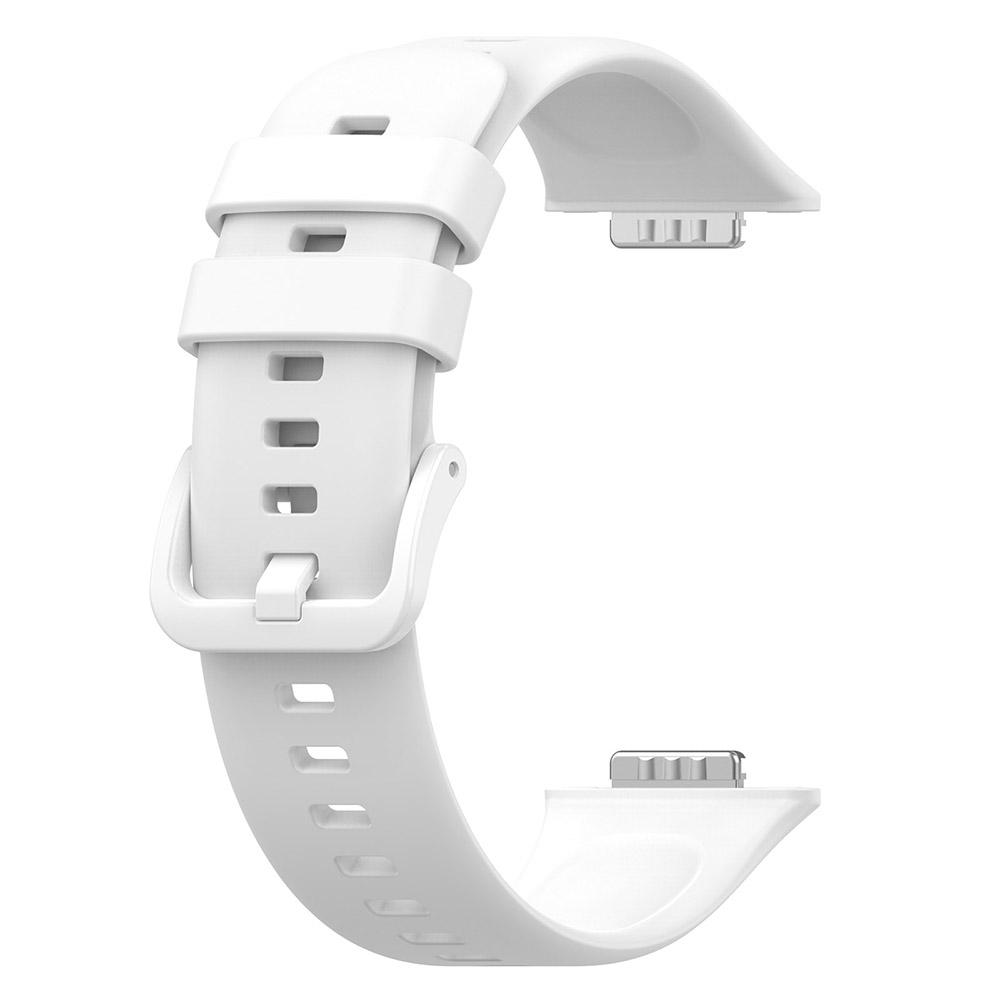Für Huawei Uhr Fit 2 Silikon Armband Armband Für Huawei Uhr Fit2 Aktive Uhr Band Correa For Huawei Watch Fit 2 weiß