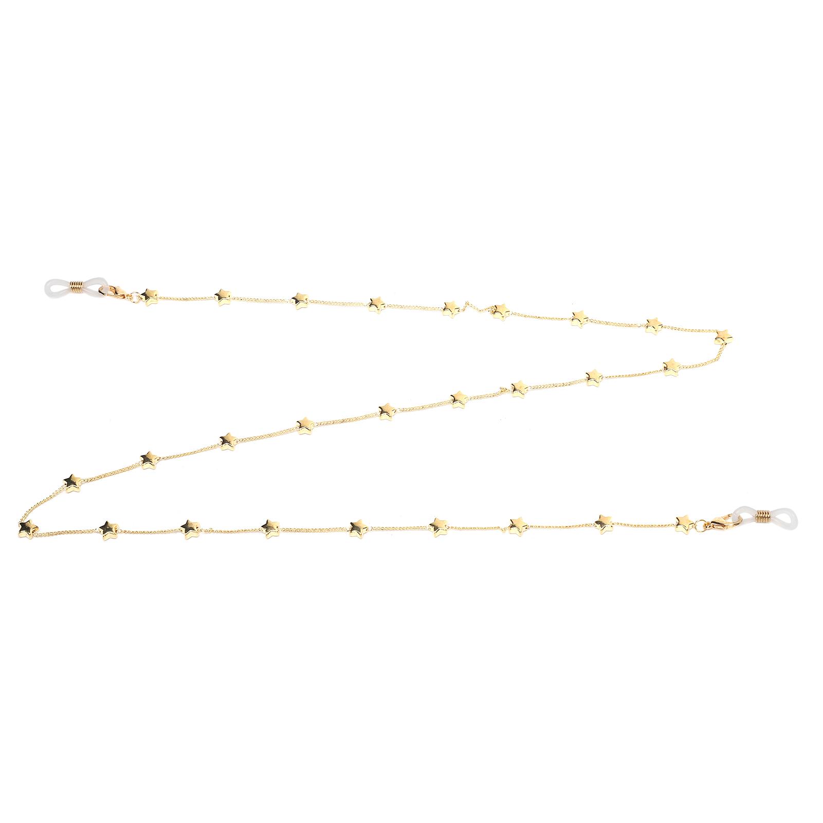Sternmuster Anti-Verloren Brillen Mundschutz Kette Brillenhalter Kette Lanyard