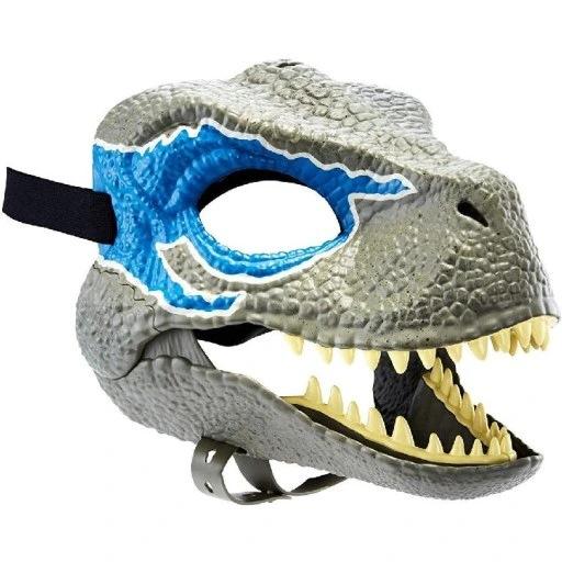 Halloween Drache Dinosaurier Maske Offener Mund Latex Horror Dinosaurier Kopfbedeckung Dino Maske Party Cosplay Kostüm Verängstigte Maske CDN Halloween mask grau