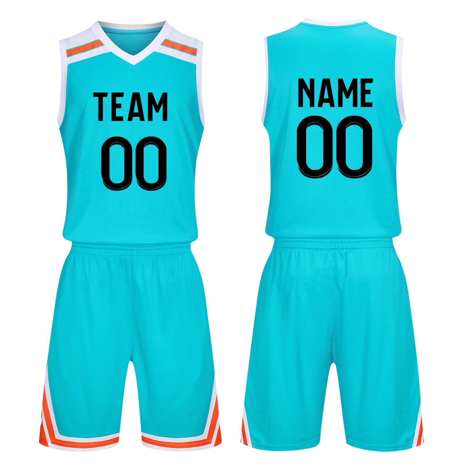 Basketball Benutzerdefinierte Kleidung Kinder Basketball Anzug Klassische Tops + Hosen Basketball Trikots Anzug Set M