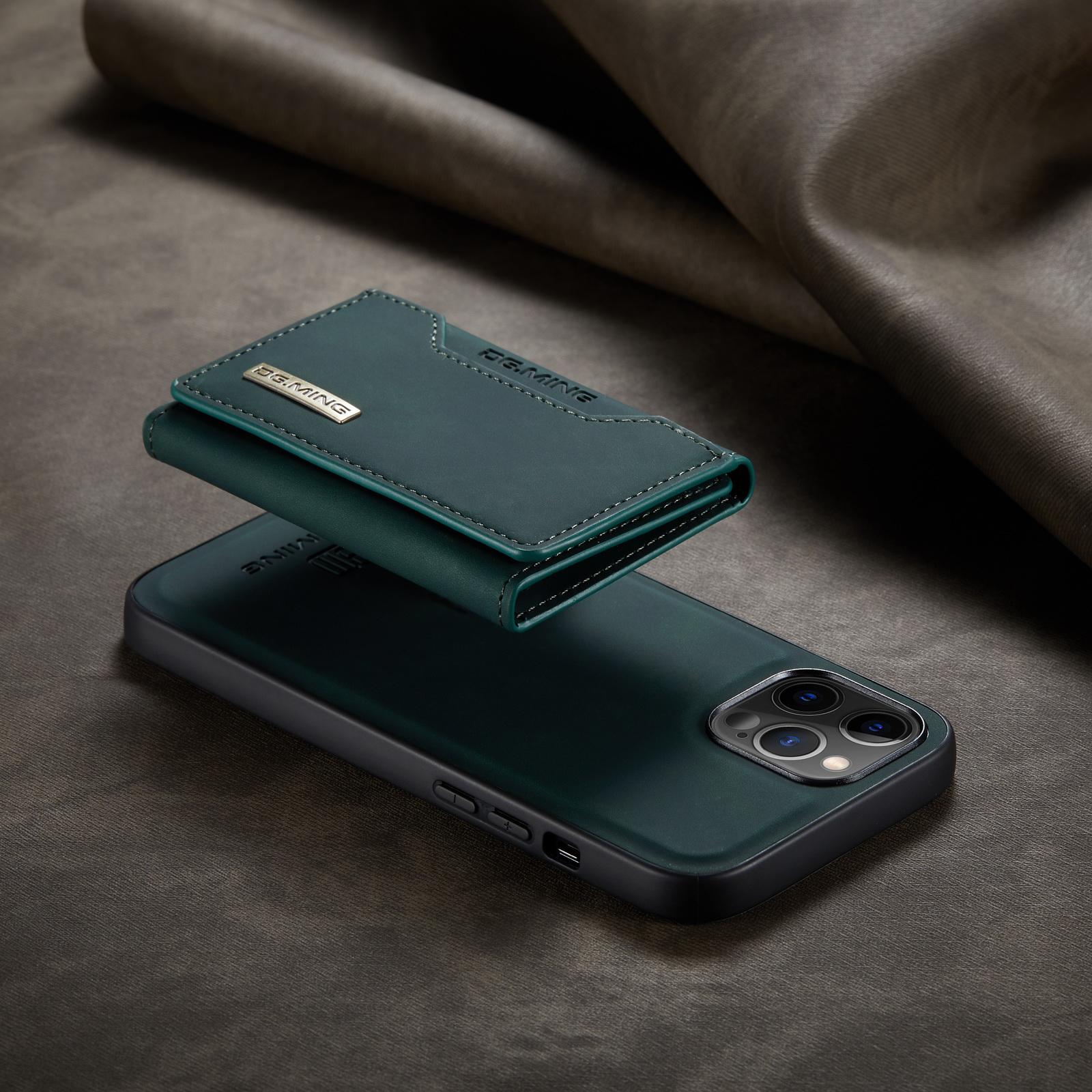 Luxus abnehmbare magnetische Leder Handy Brieftasche Fall Geldbörse Kickstand für iPhone 12 Pro Samsung S22 Huawei OnePlus Google Karte Halter zurück Abdeckung Shell iPhone 16 Plus grün