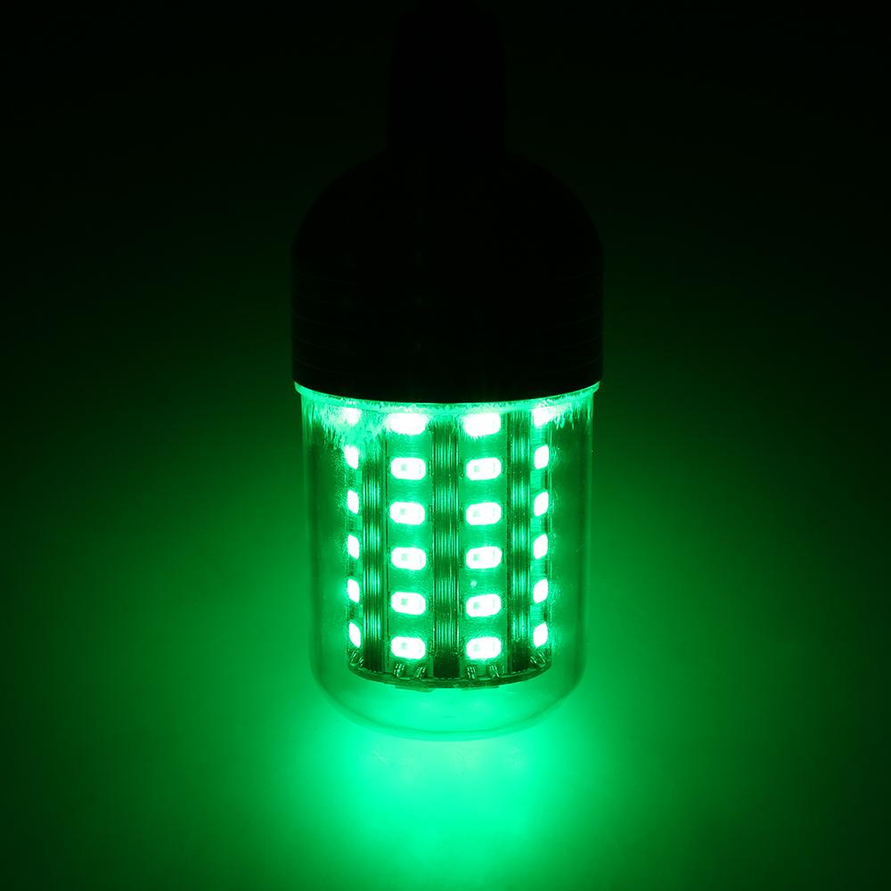 12V 30W 90 LEDs Unterwasser-Nacht-Angellicht Tauch-LED-Lampe Köder Tintenfisch Fische anlocken grün