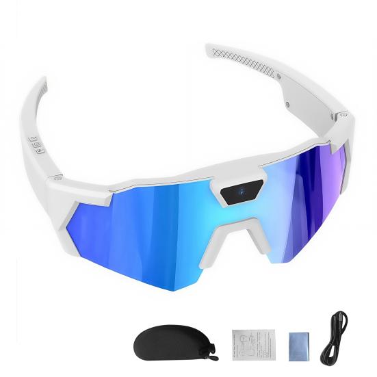 4K POV Brille Intelligente Baseball-Sonnenbrille mit Kamera Fotos Audios Videos Aufnahme Leichtgewicht Herren Damen Kamera Tragbare Brille F