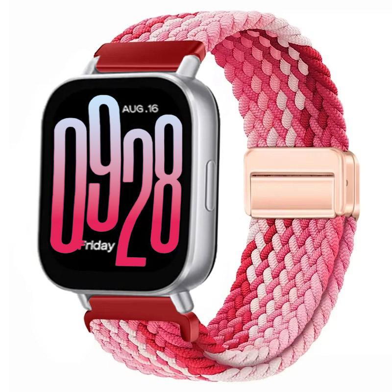 Magnetisches Nylonarmband für Redmi Watch 5 Active Smartwatch-Armband Geflochtenes Armband Armband für Xiaomi Redmi 5 Lite Zubehör Redmi Watch 5 Active