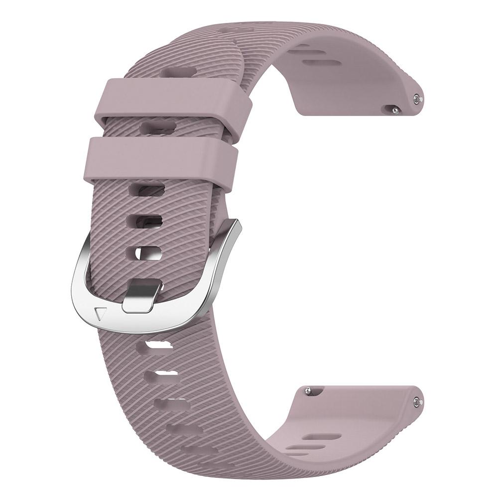 Silikonarmband für Garmin Forerunner 255 255S 265S 265 Smart Watch Band für Garmin Venu 2 2S Vivoactive 4 4S 22mm (Forerunner 255 265) violett
