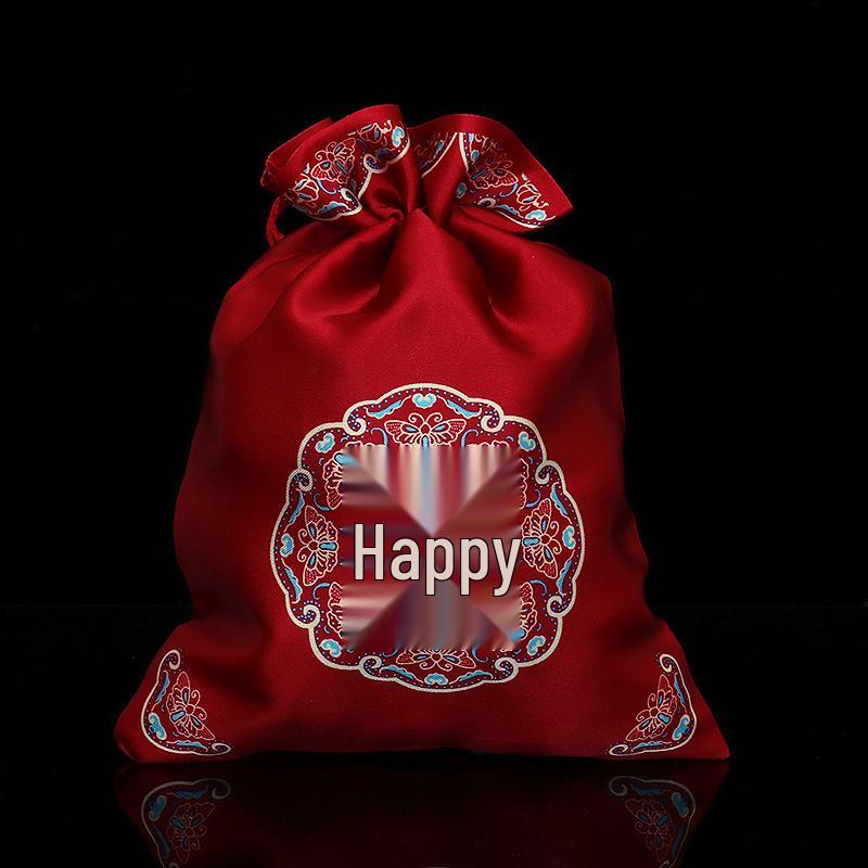 Hochzeitstuch-Geschenktaschen für Süßigkeiten und Gastgeschenke