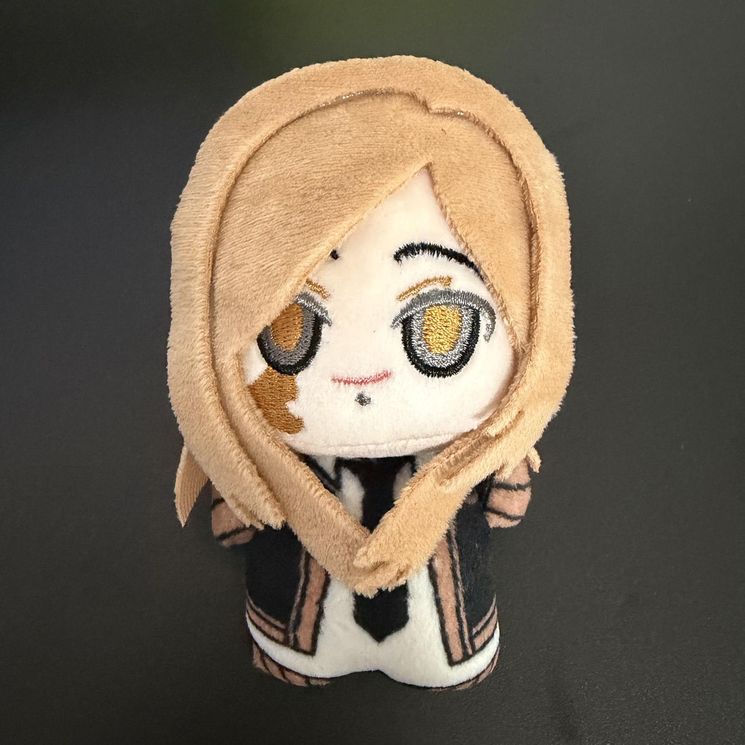 10cm Plüsch Anime Tamsy Caines Plüschtiere Puppe Tamsy Plüschpuppen Dekorative Rucksackanhänger Schlüsselanhänger Geburtstags-Weihnachtsgeschenke