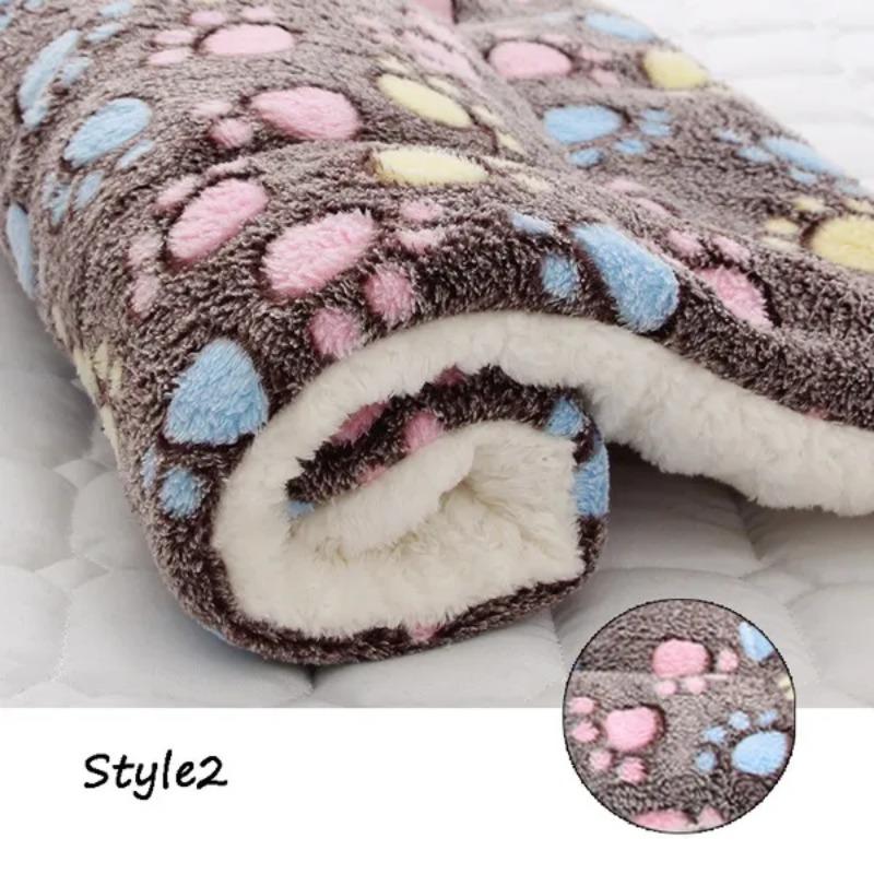 Weiche Flanell Verdickte Haustier Weiche Fleece Pad Haustier Decke Bett Matte für Welpen Hund Katze Sofa Kissen Hause Teppich Halten warme Schlaf Abdeckung 61*41cm