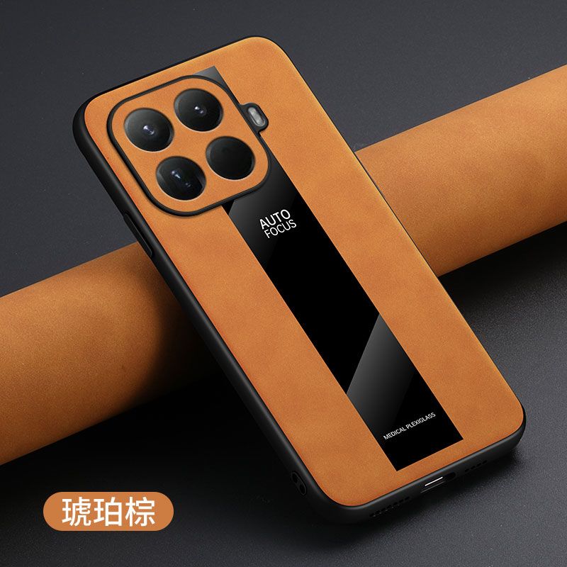Für Xiaomi 17T Pro Hülle Neue Fortgeschrittene Luxusleder Für Magsafe Magnetische Halterung Rutschfeste Rückseite Für Xiaomi 17T Schale Stoßstange Xiaomi 17T dunkelbraune
