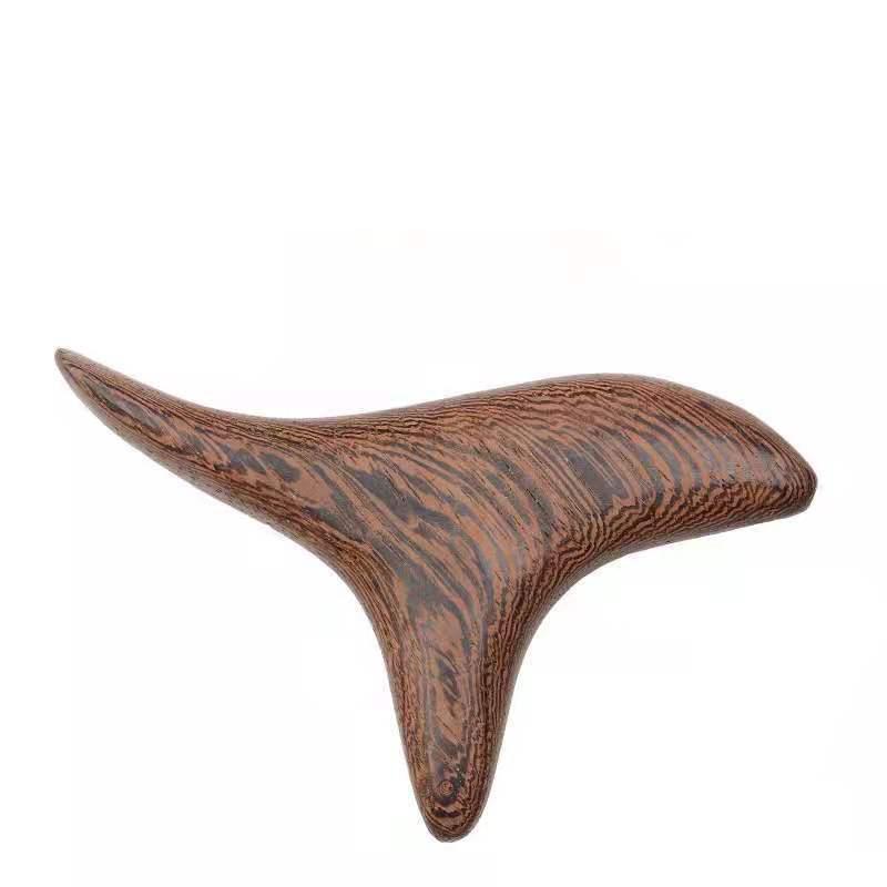 1 PC Hals Fuß Holz Triggerpunkt Massage Gua Sha Werkzeuge Home Gym Professionelle Holz Therapie Massage Werkzeug für Rücken Bein Hand Gesicht braun