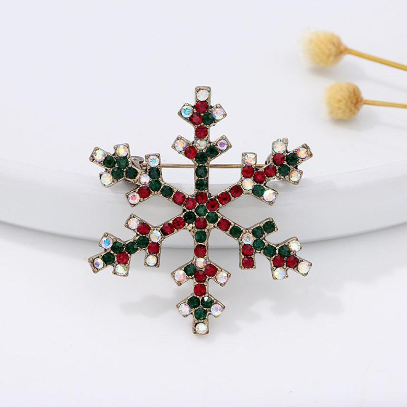 1 STÜCK Schneemann Weihnachten Brosche Kragen Pin Anstecknadel Modeschmuck Weihnachtsgeschenk