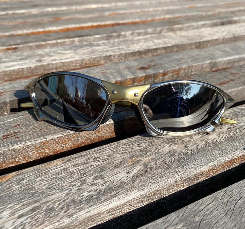 MTB Herren Sonnenbrille Für Radfahrer Brille UV400 Für Angler Sonnenbrille Legierung Fahrrad Schutzbrille Für Radfahrer Augen Brille Reitbrille H8-7 One Size gray